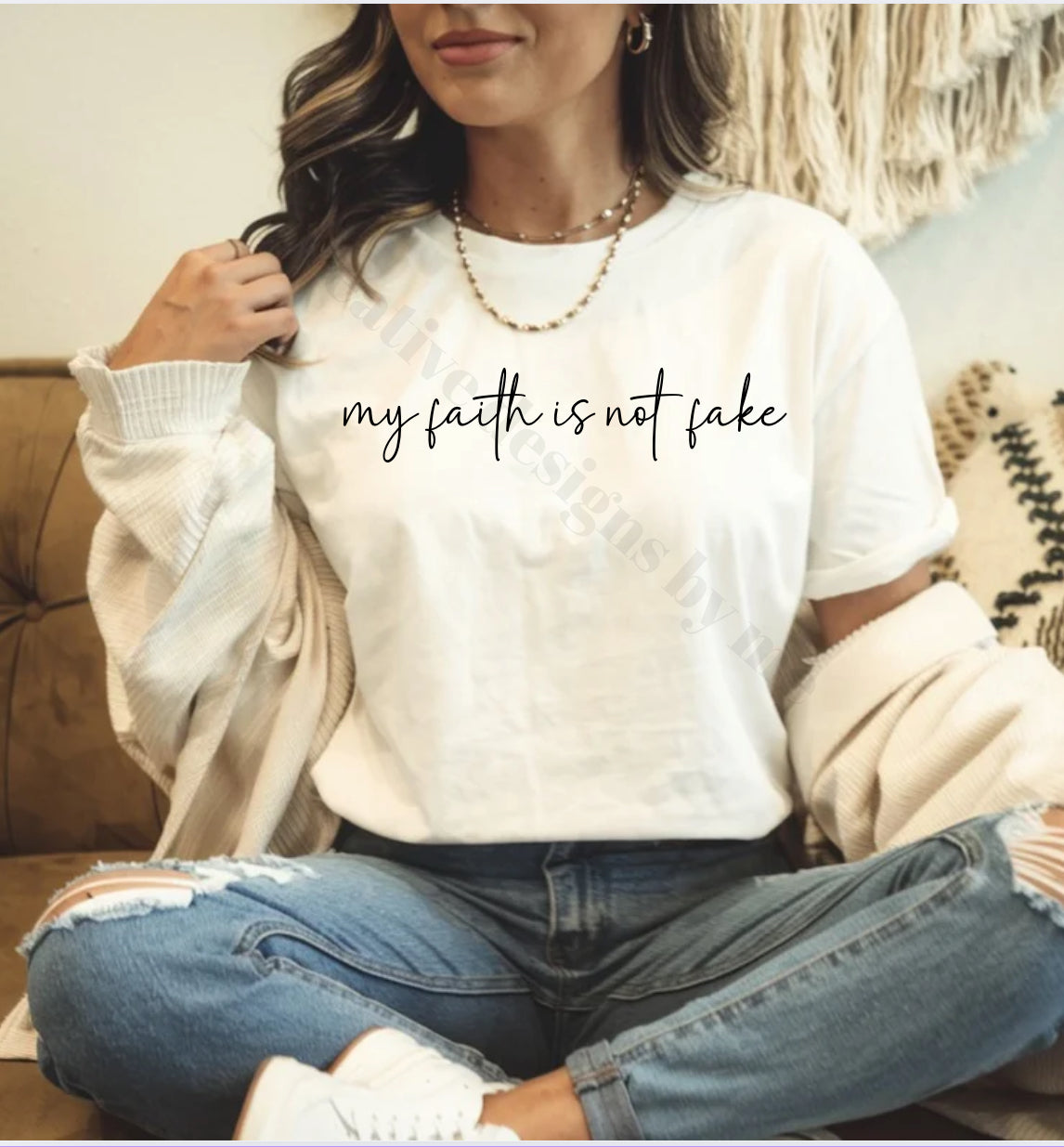 My faith is not fake